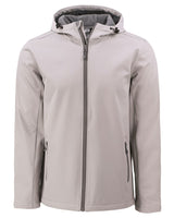 Clique Men's Tempo Recycled Stretch Softshell Full Zip Hooded Jacket-5