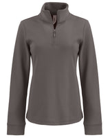 Clique Women's Haven Recycled Quarter Zip Sweatshirt-1