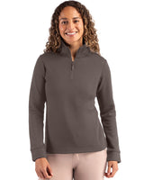 Clique Women's Haven Recycled Quarter Zip Sweatshirt-4