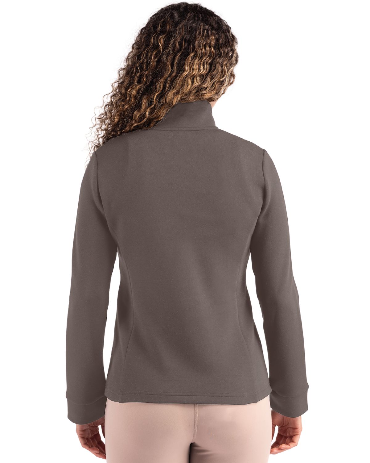 Clique Women's Haven Recycled Quarter Zip Sweatshirt-5
