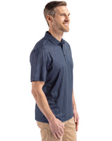 Cutter & Buck Men's Pike Recycled Shadow Check Print Polo-6