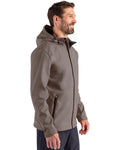 Clique Men's Tempo Recycled Stretch Softshell Full Zip Hooded Jacket-1