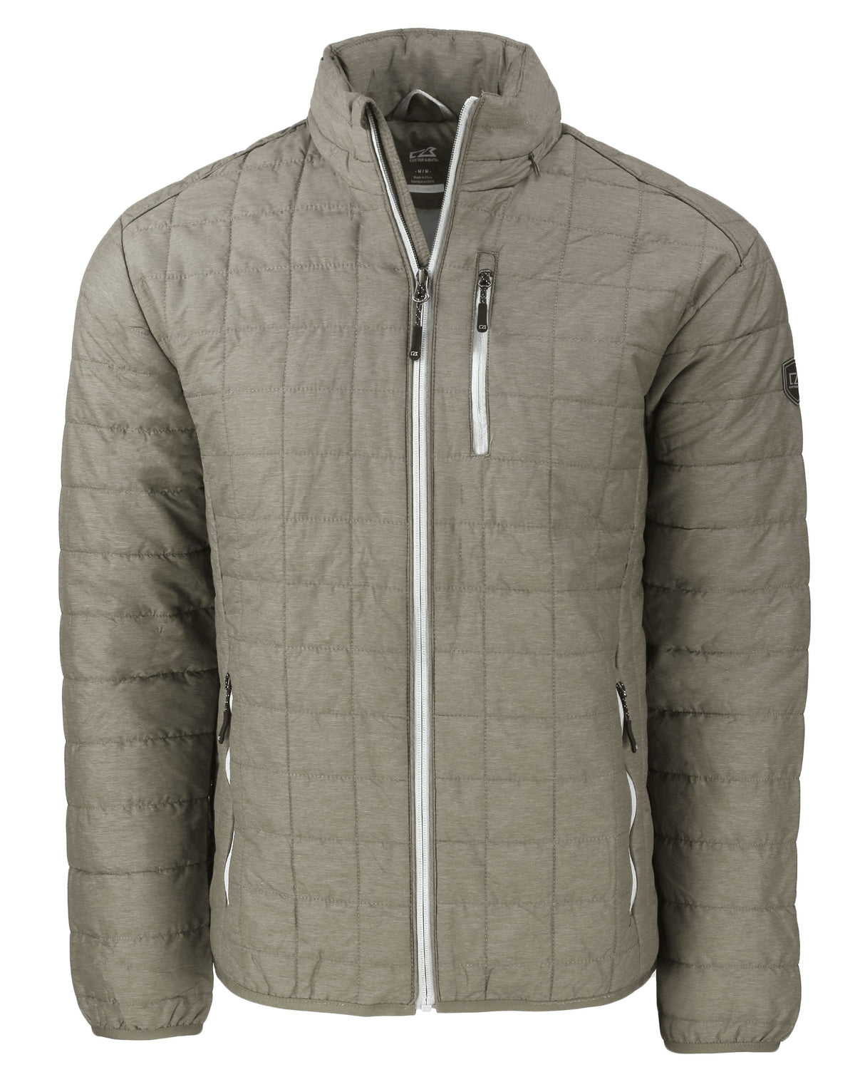 Cutter & Buck Men's Rainier Recycled Insulated Puffer Full Zip Jacket-5