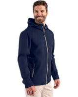 Clique Men's Tempo Recycled Stretch Softshell Full Zip Hooded Jacket-3