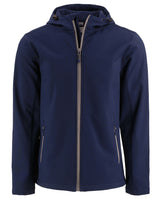 Clique Men's Tempo Recycled Stretch Softshell Full Zip Hooded Jacket-4