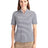 Cutter & Buck Women's Virtue Recycled Stripe Featherlight Pique Half Zip-1