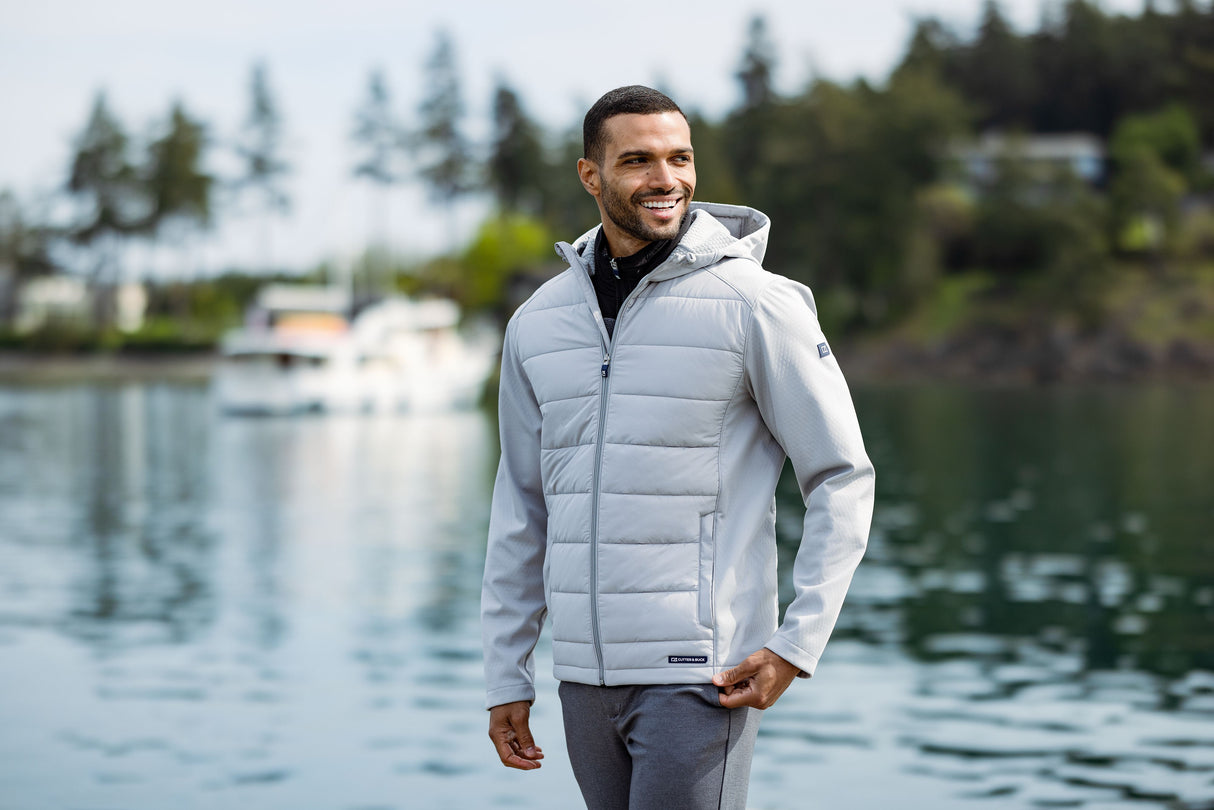Cutter & Buck Men's Evoke Hybrid Full Zip Jacket-2