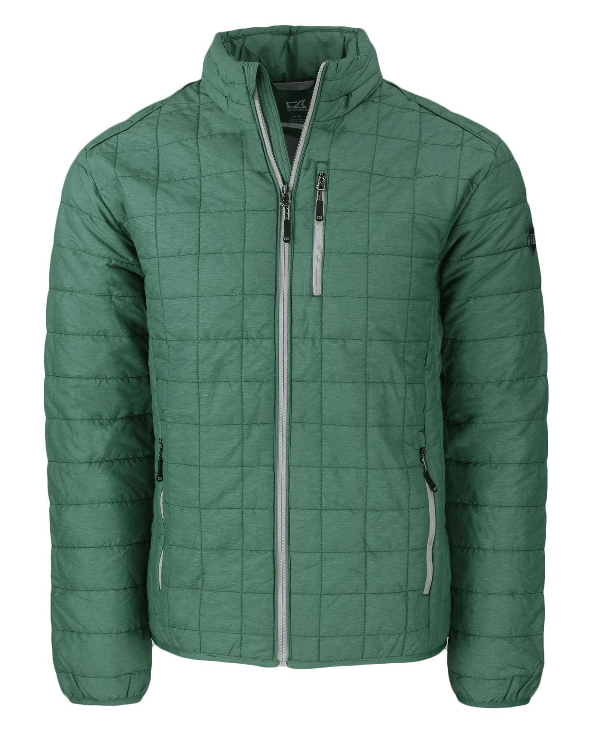 Cutter & Buck Men's Rainier Recycled Insulated Puffer Full Zip Jacket-1