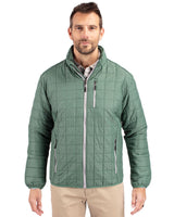 Cutter & Buck Men's Rainier Recycled Insulated Puffer Full Zip Jacket-5