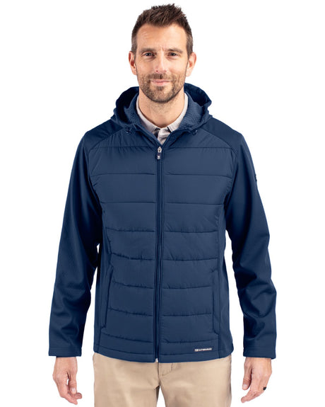 Cutter & Buck Men's Evoke Hybrid Full Zip Jacket-1
