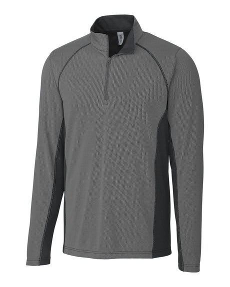 Clique Men's Ice Pique Colorblock Tech Half Zip-1