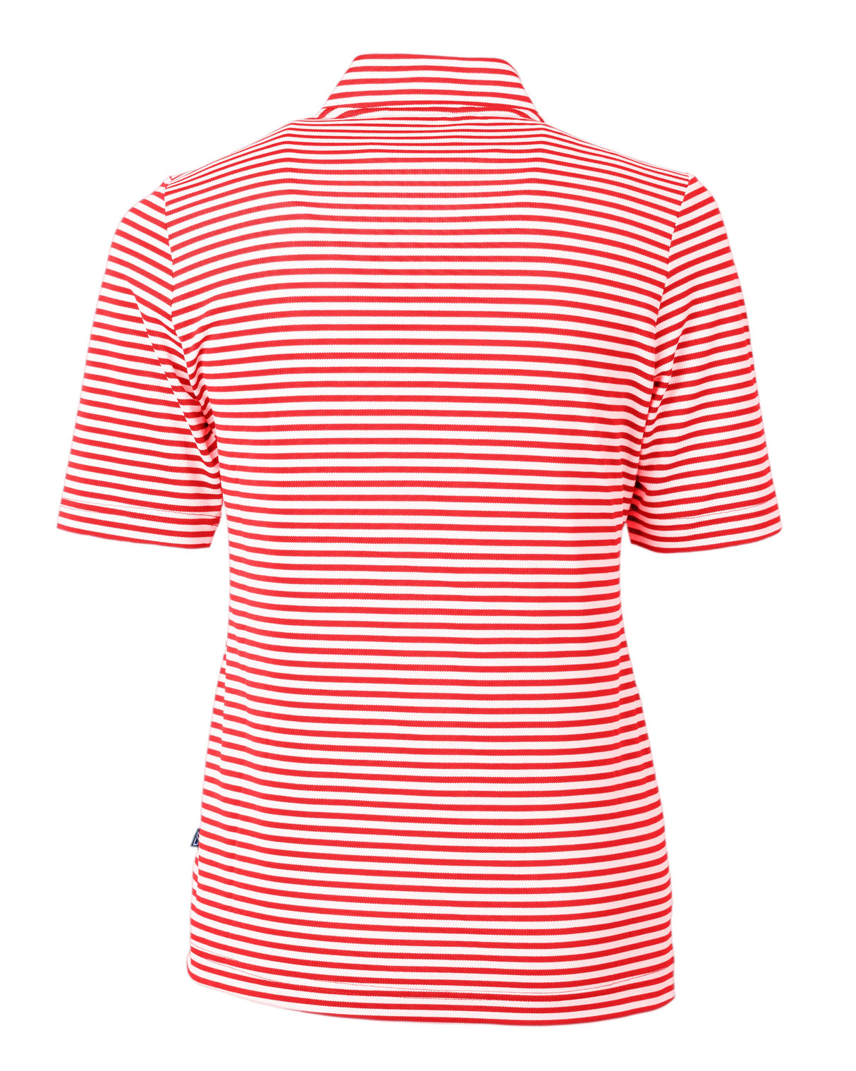 Cutter & Buck Women's Virtue Recycled Stripe Featherlight Pique Half Zip-3