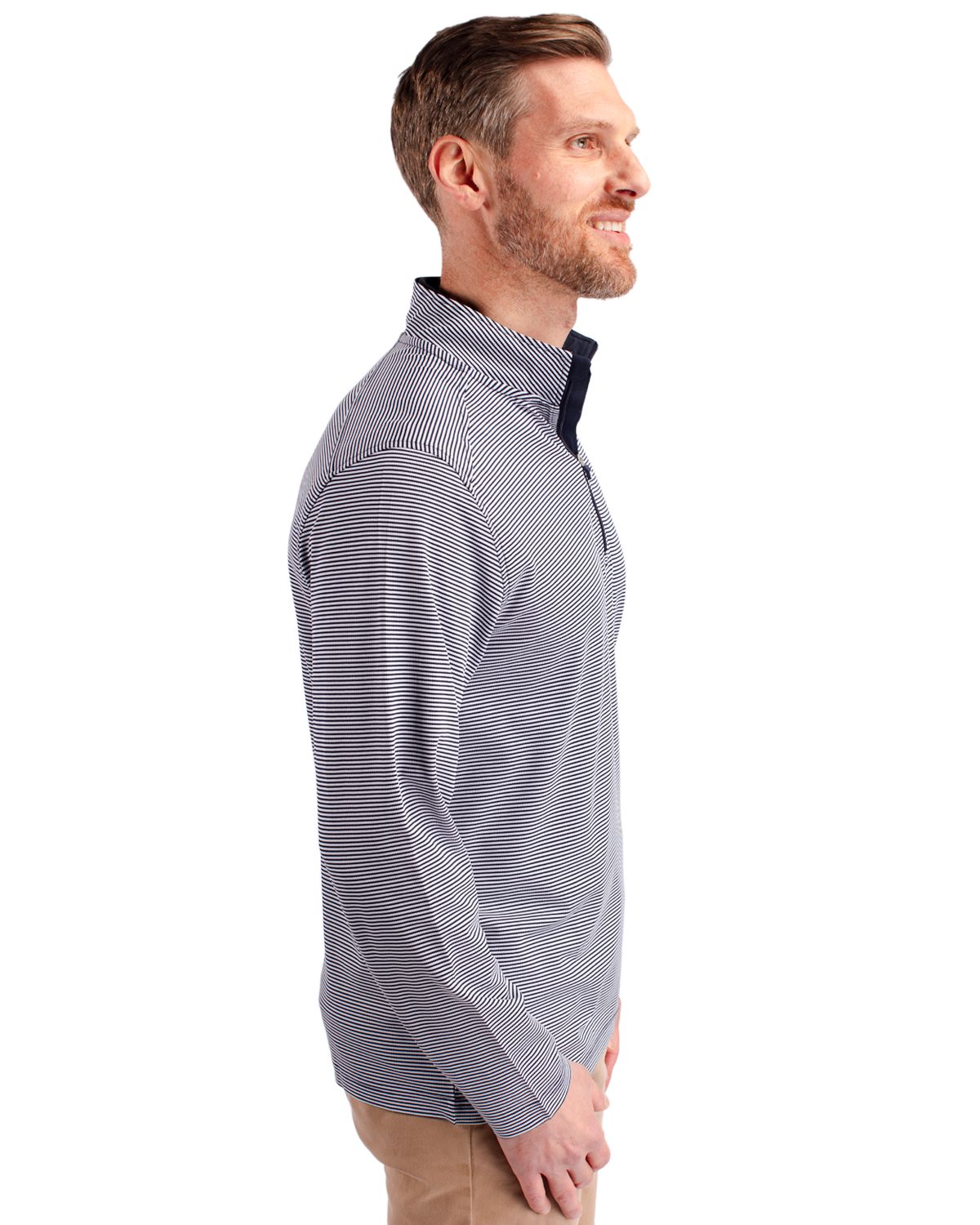Cutter & Buck Men's Virtue Big & Tall Quarter Zip Pullover-3