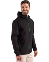 Clique Men's Tempo Recycled Stretch Softshell Full Zip Hooded Jacket-3