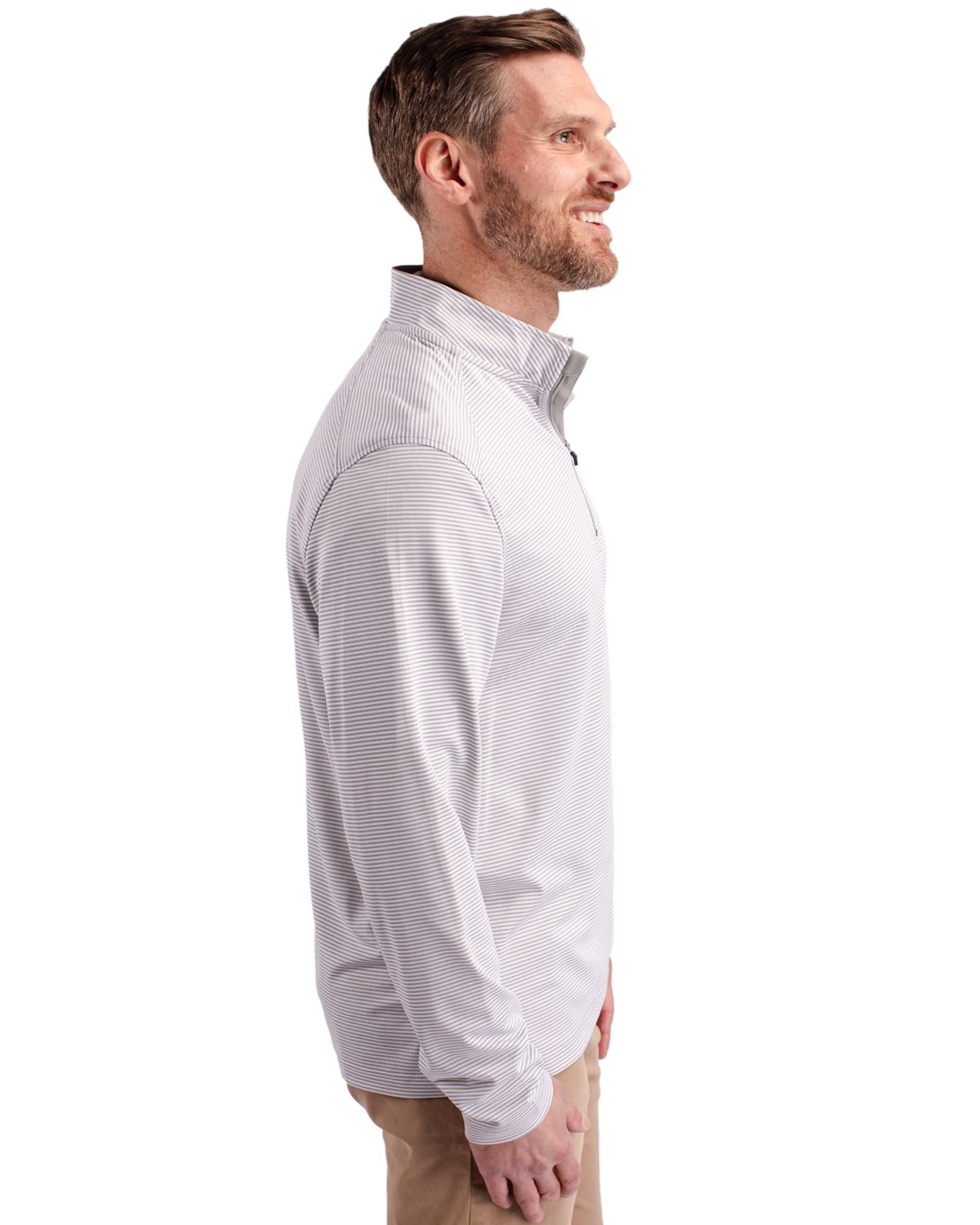 Cutter & Buck Men's Virtue Big & Tall Quarter Zip Pullover-3