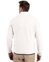 Cutter & Buck Men's Cascade Epic Comfort Recycled Sherpa Fleece Quarter Zip Jacket-6