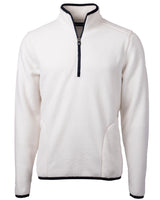 Cutter & Buck Men's Cascade Epic Comfort Recycled Sherpa Fleece Quarter Zip Jacket-7