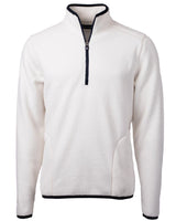 Cutter & Buck Men's Cascade Epic Comfort Recycled Sherpa Fleece Quarter Zip Jacket-8
