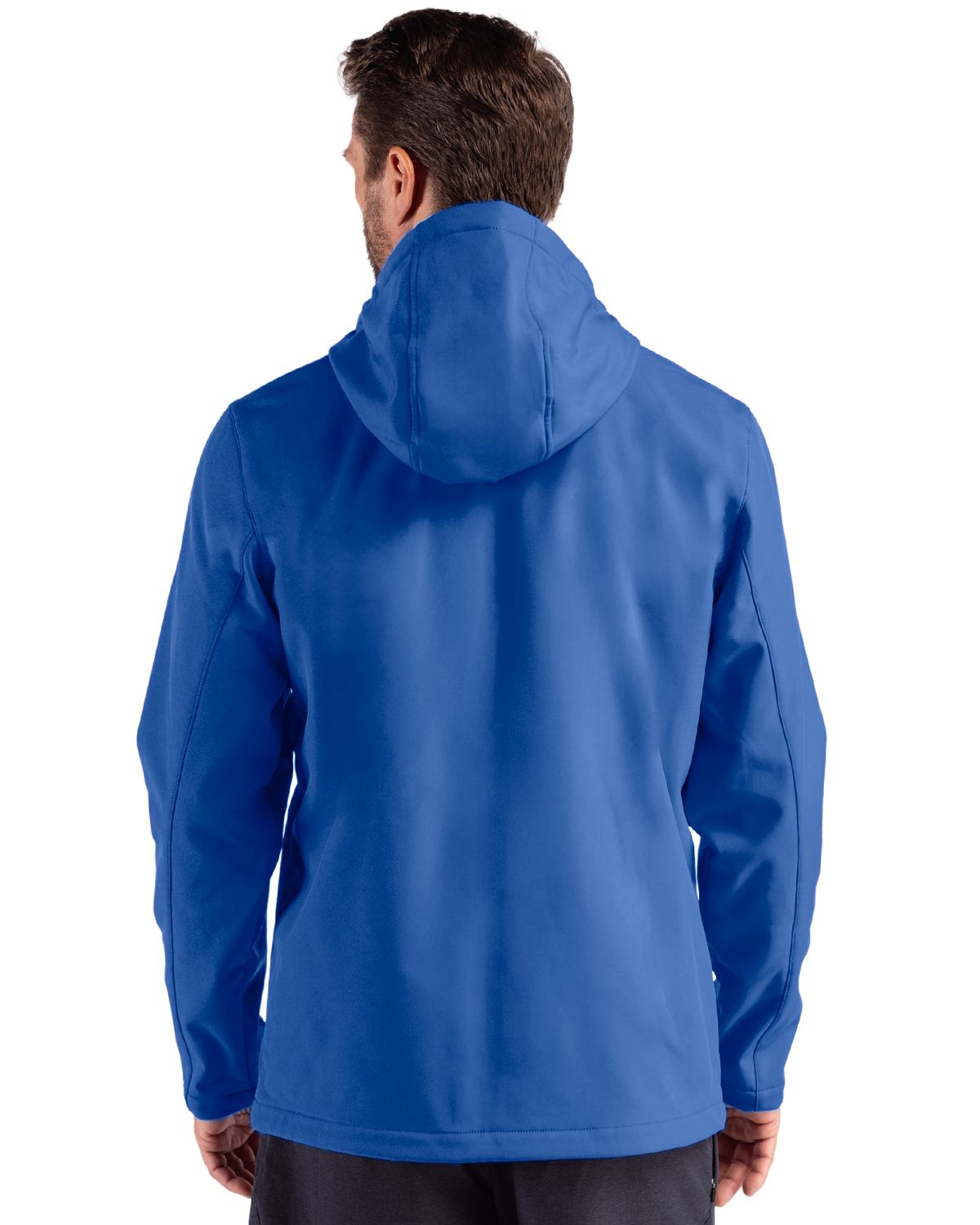 Clique Men's Tempo Recycled Stretch Softshell Full Zip Hooded Jacket-1