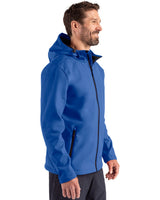 Clique Men's Tempo Recycled Stretch Softshell Full Zip Hooded Jacket-3