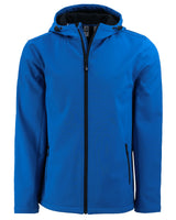 Clique Men's Tempo Recycled Stretch Softshell Full Zip Hooded Jacket-4