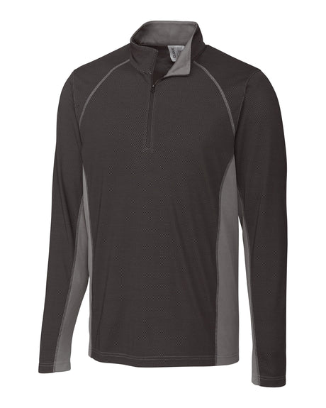 Clique Men's Ice Pique Colorblock Tech Half Zip-1