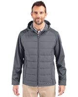 Cutter & Buck Men's Evoke Hybrid Full Zip Jacket-1