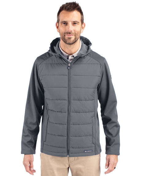 Cutter & Buck Men's Evoke Hybrid Full Zip Jacket-1
