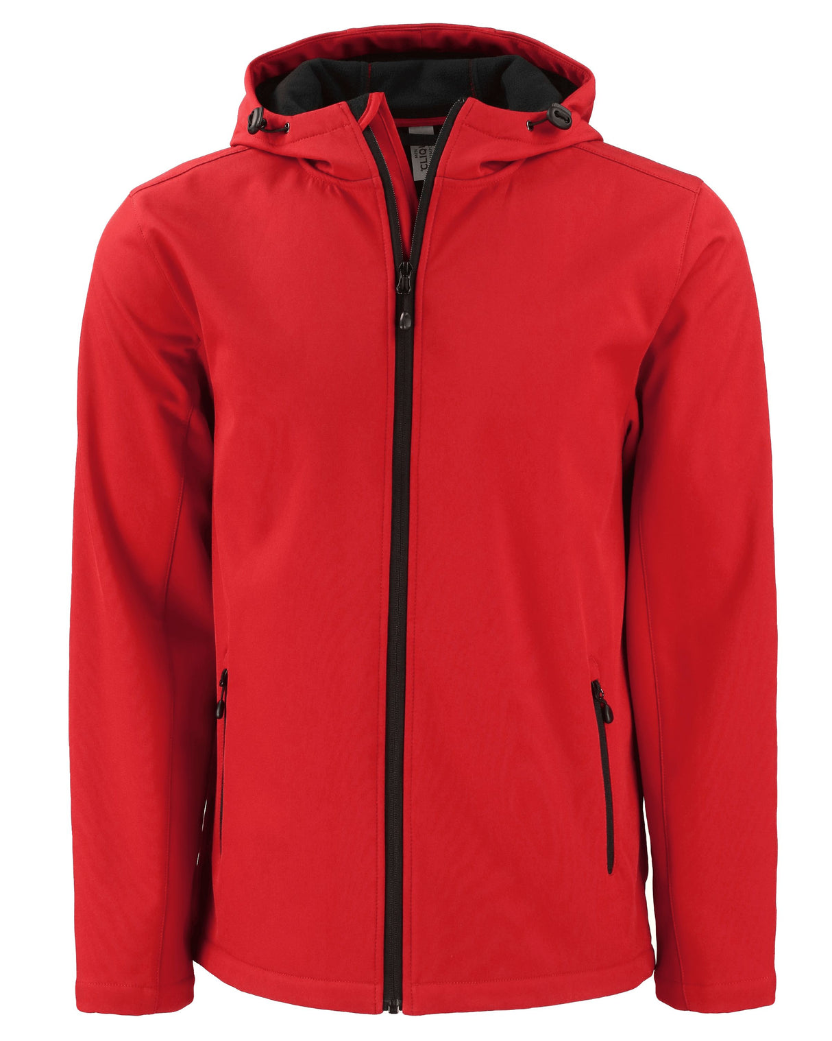 Clique Men's Tempo Recycled Stretch Softshell Full Zip Hooded Jacket-4