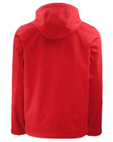 Clique Men's Tempo Recycled Stretch Softshell Full Zip Hooded Jacket-6