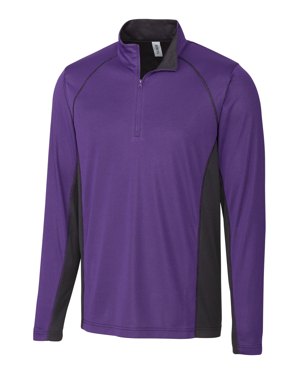 Clique Men's Ice Pique Colorblock Tech Half Zip-1
