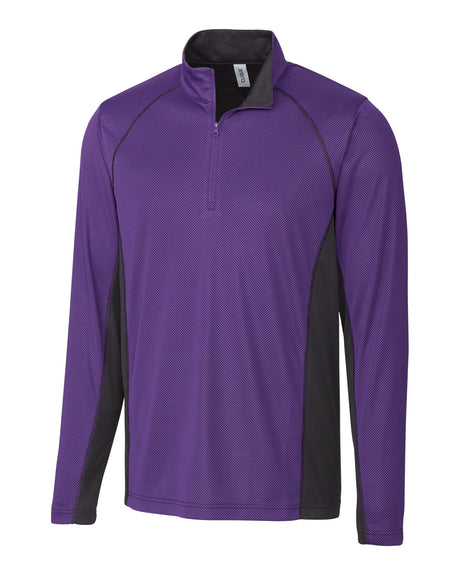 Clique Men's Ice Pique Colorblock Tech Half Zip-1