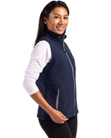 Clique Women's Tempo Recycled Stretch Softshell Full Zip Vest-3