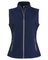 Clique Women's Tempo Recycled Stretch Softshell Full Zip Vest-4