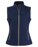 Clique Women's Tempo Recycled Stretch Softshell Full Zip Vest-5