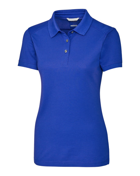 Cutter & Buck Women's Advantage Recycled Cotton-Blend Pique Polo-1