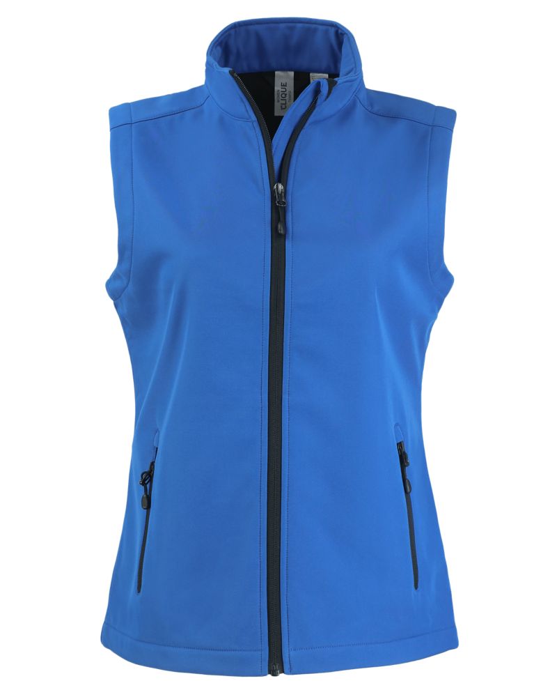 Clique Women's Tempo Recycled Stretch Softshell Full Zip Vest-6