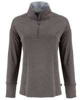 Cutter & Buck Women's Forge Recycled Four-Way Stretch Quarter Zip Pullover-1