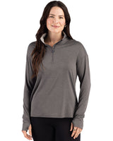 Cutter & Buck Women's Forge Recycled Four-Way Stretch Quarter Zip Pullover-4