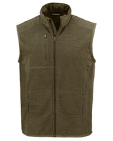 Cutter & Buck Men's Hunts Point Recycled Fleece Hybrid Full Zip Vest-4