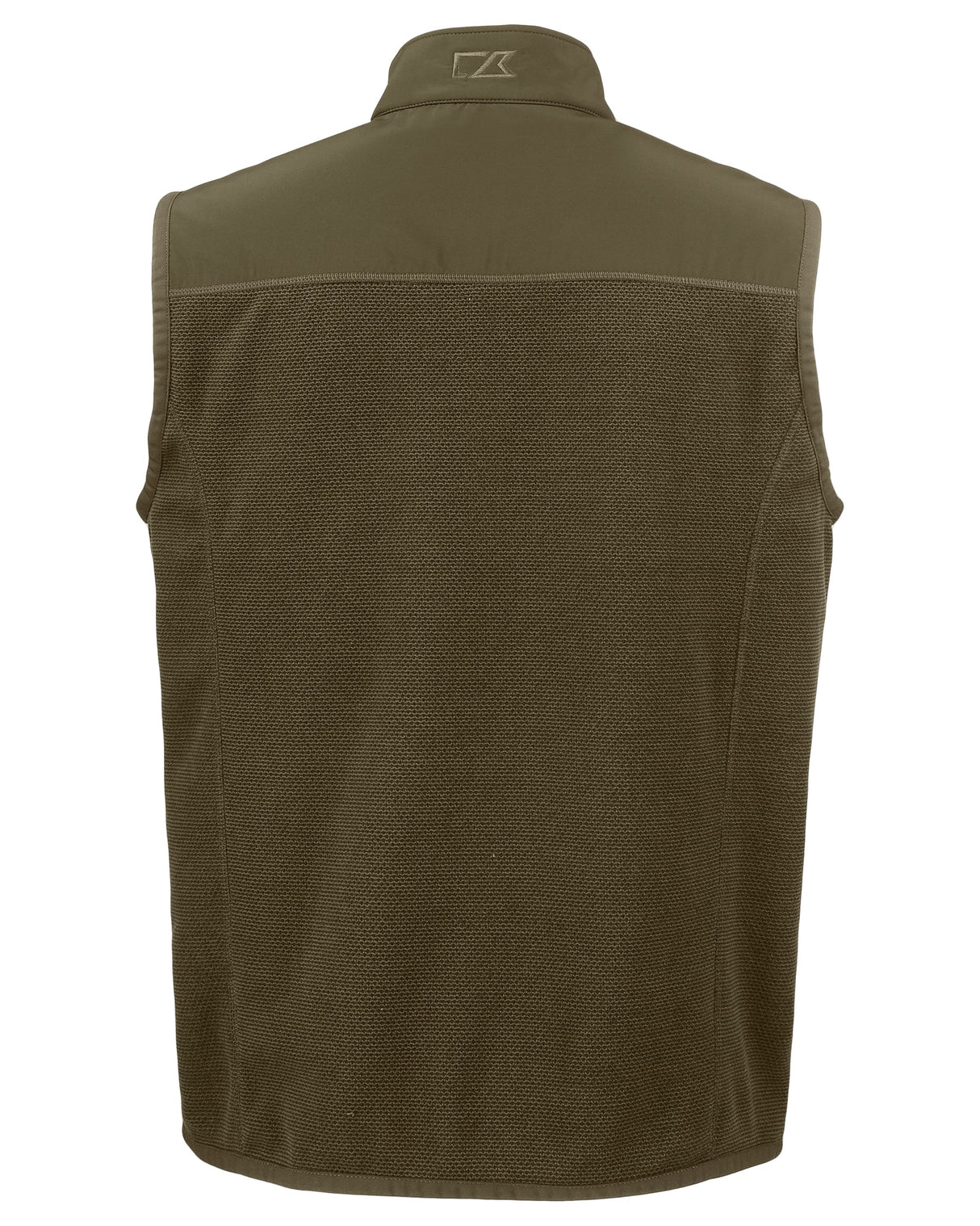Cutter & Buck Men's Hunts Point Recycled Fleece Hybrid Full Zip Vest-6