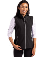 Clique Women's Tempo Recycled Stretch Softshell Full Zip Vest-1
