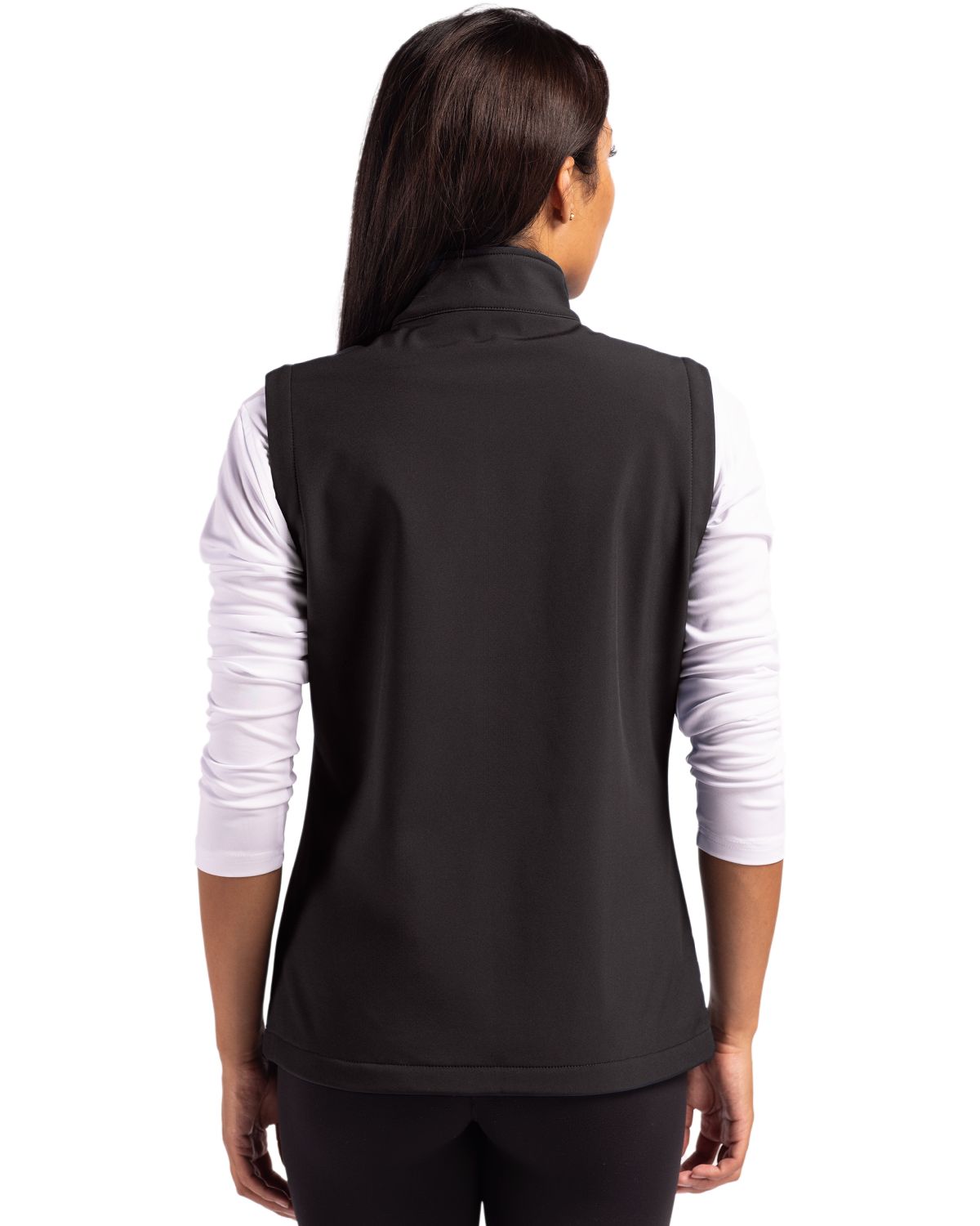 Clique Women's Tempo Recycled Stretch Softshell Full Zip Vest-2