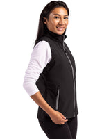 Clique Women's Tempo Recycled Stretch Softshell Full Zip Vest-3