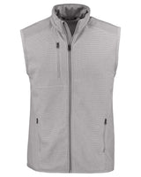 Cutter & Buck Men's Hunts Point Recycled Fleece Hybrid Full Zip Vest-4