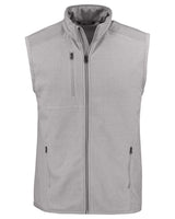 Cutter & Buck Men's Hunts Point Recycled Fleece Hybrid Full Zip Vest-5