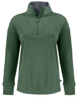 Cutter & Buck Women's Forge Recycled Four-Way Stretch Quarter Zip Pullover-1