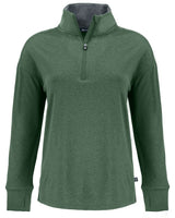 Cutter & Buck Women's Forge Recycled Four-Way Stretch Quarter Zip Pullover-2