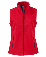 Clique Women's Tempo Recycled Stretch Softshell Full Zip Vest-1