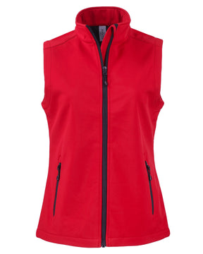 Clique Women's Tempo Recycled Stretch Softshell Full Zip Vest-1